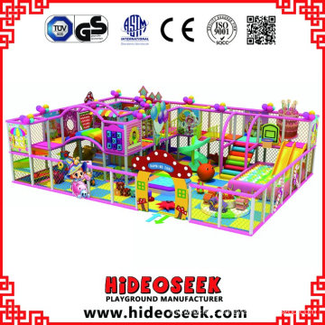 Candy Theme Combination Chidlren Indoor Soft Play Center